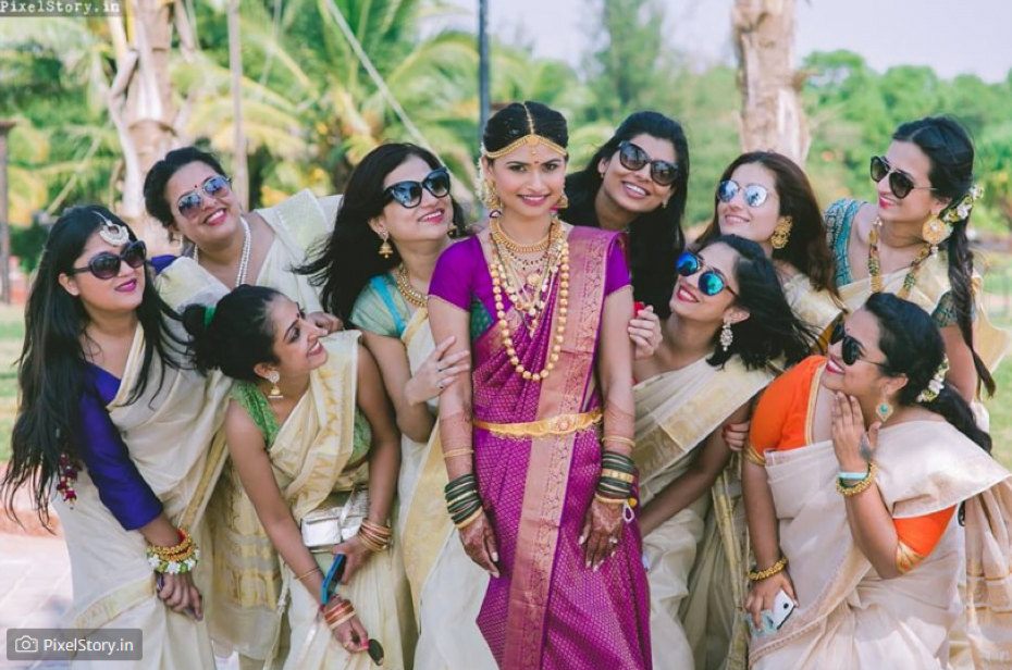 Jayalakshmi Silks - Design your dream wedding with Jayalakshmisilks Attire.Beautiful  Kerala Bride In gorgeous white saree. #Saree #christianbridalsarees  #WhiteNetSareeForBrides #IndianWeddingSilkSareesOnlineShopping  #weddingsareeskerala ...